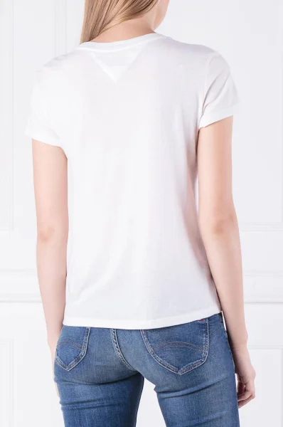 Тениска TJW EASY POCKET | Regular Fit Tommy Jeans бял