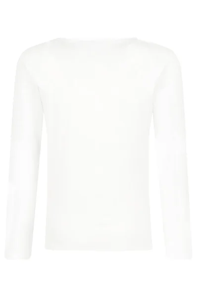 Блуза с дълъг ръкав THRYS | Regular Fit Pepe Jeans London бял