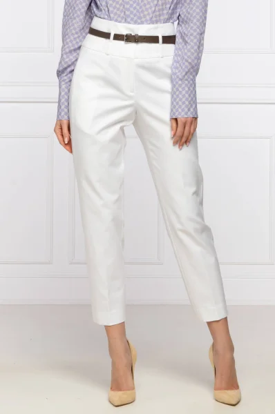 панталон | tailored slim Peserico бял
