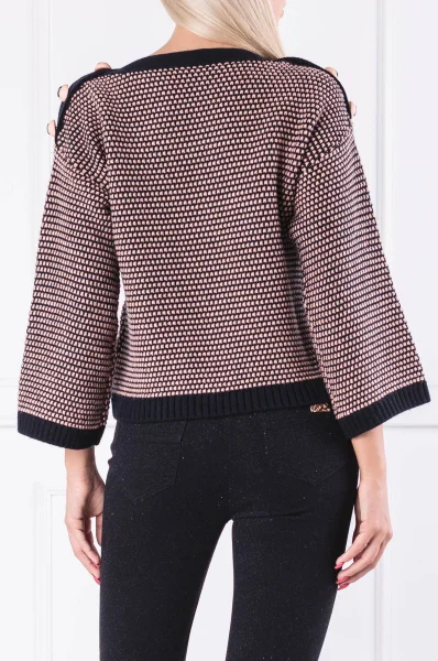Пуловер | Regular Fit Elisabetta Franchi черен