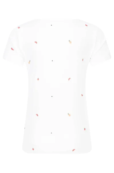 Тениска Teallover | Slim Fit BOSS ORANGE бял