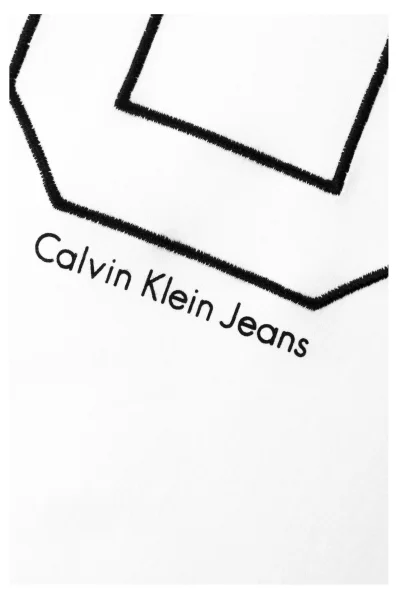 Блуза с дълъг ръкав Timball 3 | Regular Fit CALVIN KLEIN JEANS бял