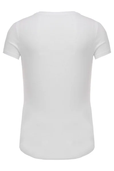 T-shirt Rood GUESS бял