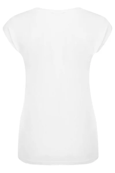 Тениска Emporio Armani бял