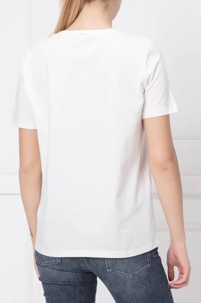 Тениска Elietta | Regular Fit BOSS BLACK бял