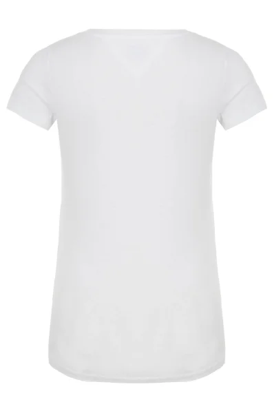 T-shirt Hilfiger Denim бял