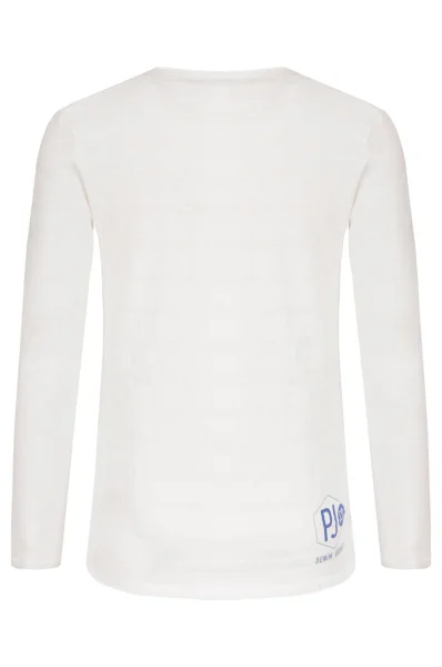 Блуза с дълъг ръкав Jairo | Regular Fit Pepe Jeans London бял