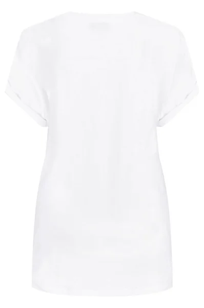 T-shirt | Regular Fit Elisabetta Franchi бял