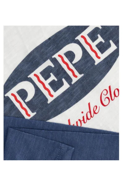 Блуза с дълъг ръкав COLTER | Regular Fit Pepe Jeans London бял