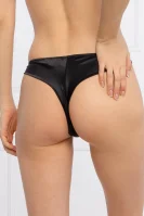 Бикини stringi BRAZILIAN Guess Underwear черен