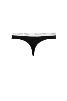 2-PACK thongs Calvin Klein Underwear черен