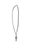 A openthedoor necklace Diesel сребърен
