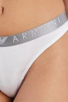 Бикини stringi 2-pack Emporio Armani бял