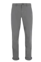 панталон chino leeman3-9-w | slim fit BOSS GREEN сив