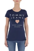 Тениска TJW HEART LOGO | Slim Fit Tommy Jeans тъмносин