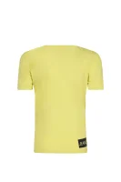 Тениска INSTITUTIONAL | Regular Fit CALVIN KLEIN JEANS жълт