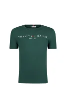 Тениска ESSENTIAL | Regular Fit Tommy Hilfiger зелен