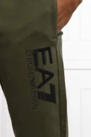 Спортен панталон | Regular Fit EA7 зелен
