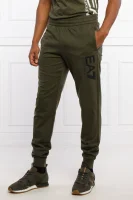Спортен панталон | Regular Fit EA7 зелен