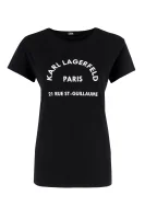 Тениска | Regular Fit Karl Lagerfeld черен
