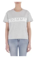 Тениска | Regular Fit Tommy Jeans пепеляв