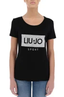 T-shirt | Regular Fit Liu Jo Sport черен