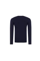 Пуловер | Regular Fit | с добавка кашмир Emporio Armani тъмносин