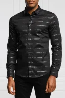 Риза | Regular Fit Armani Exchange черен