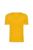 Тениска | Regular Fit Tommy Hilfiger горчица