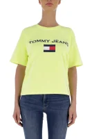 T-shirt TJW 90s LOGO | Regular Fit Tommy Jeans жълт