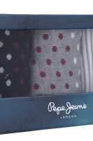 Чорапи 3-pack Gisele Pepe Jeans London черен