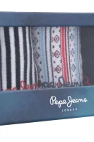 Чорапи 3-pack Libby Pepe Jeans London черен