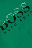 Тениска | Slim Fit BOSS Kidswear зелен