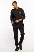Спортен панталон M-BOX | Regular Fit Napapijri черен