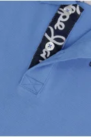 Поло/тениска с яка THOR JR | Regular Fit | pique Pepe Jeans London небесносин