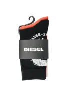 Чорапи 2-pack ZRAYBIPACK Diesel черен