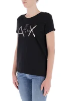 T-shirt | Regular Fit Armani Exchange черен