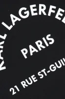 Тениска | Regular Fit Karl Lagerfeld Kids черен