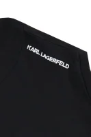 Тениска | Regular Fit Karl Lagerfeld Kids черен