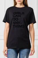 Тениска BELLA GIRLS | Regular Fit Zadig&Voltaire черен
