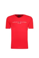 Тениска essential | Regular Fit Tommy Hilfiger червен