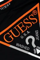 Тениска | Regular Fit Guess черен
