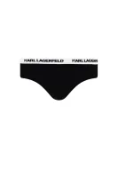 Долнище на бански Karl Lagerfeld черен