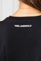 Тениска IKONIK CHOUPETTE | Regular Fit Karl Lagerfeld черен