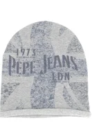 Шапка Pepe Jeans London сив
