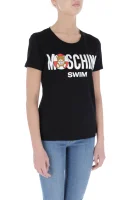Тениска | Regular Fit Moschino Swim черен