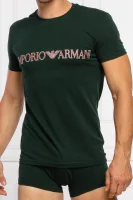Пижама | Slim Fit Emporio Armani зелен