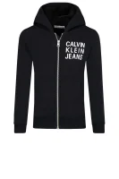 Суитчър/блуза LOGO | Regular Fit CALVIN KLEIN JEANS черен