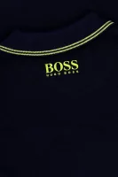 Поло/тениска с яка | Regular Fit BOSS Kidswear тъмносин