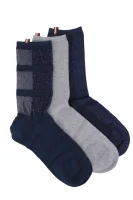 Чорапи 3-pack GIFT BOX Tommy Hilfiger тъмносин